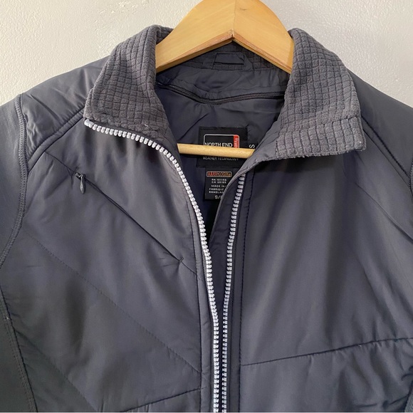 North End size S Blue Zip Front Water Resistant Insulated Outdoor Jacket - Picture 3 of 13